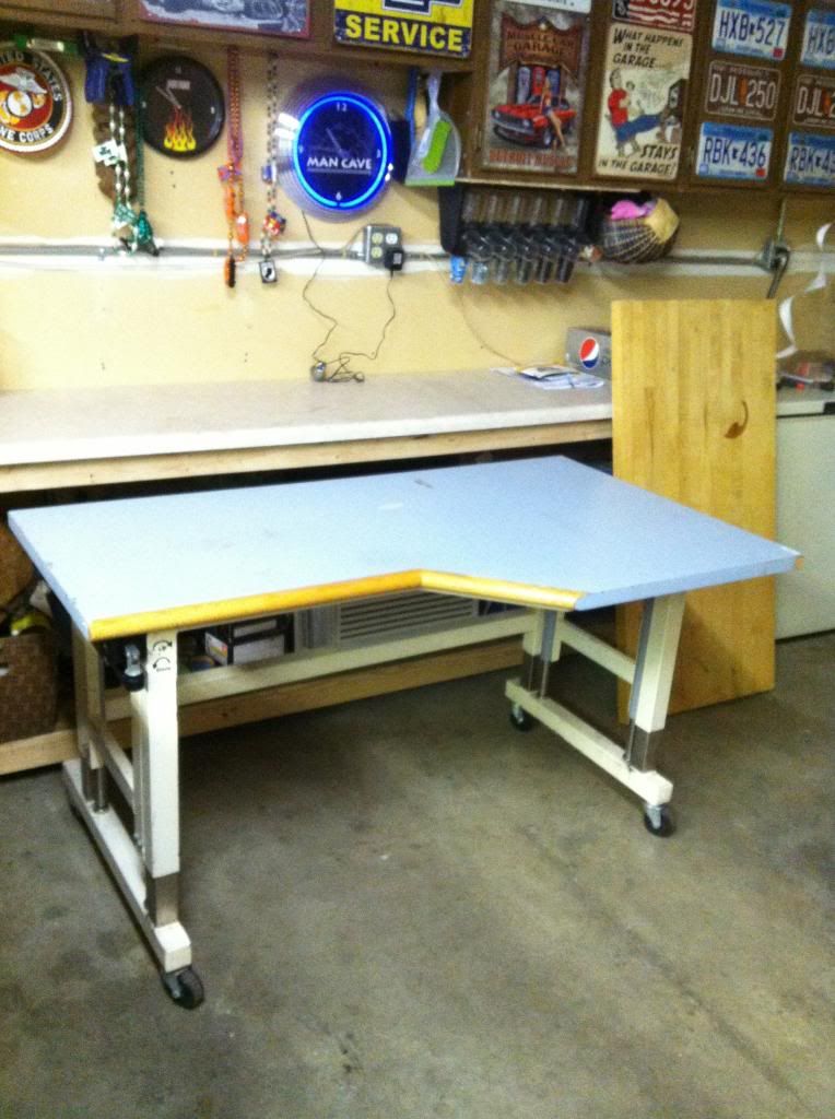 Tech week ultimate garage work bench The H.A.M.B.